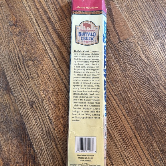 BBQ Skewers Vintage | Boston Warehouse | Western Theme - Picture 7 of 7